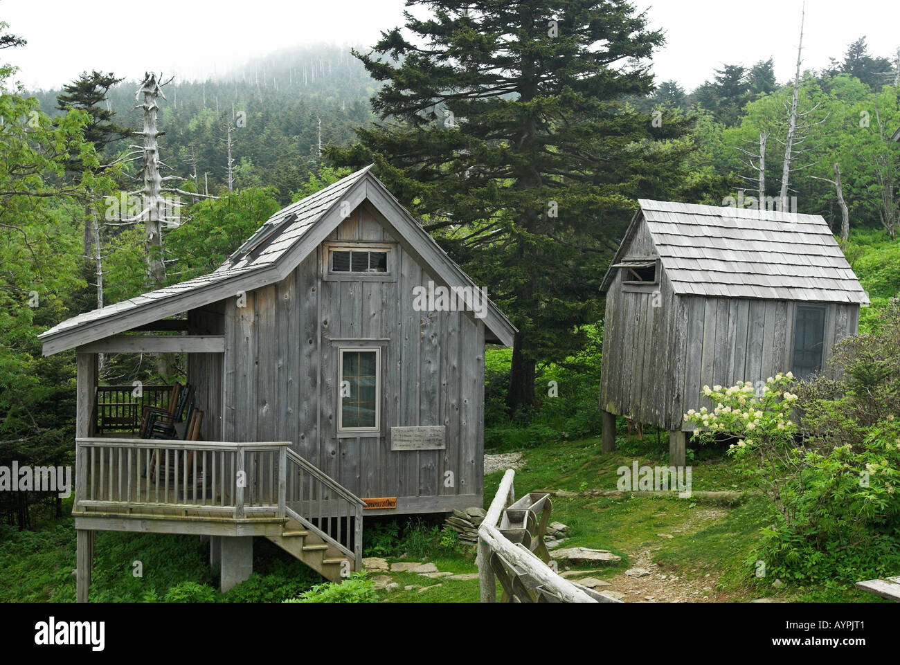 Mount Leconte Lodge Great Smokey Mountains National Park North Carolina