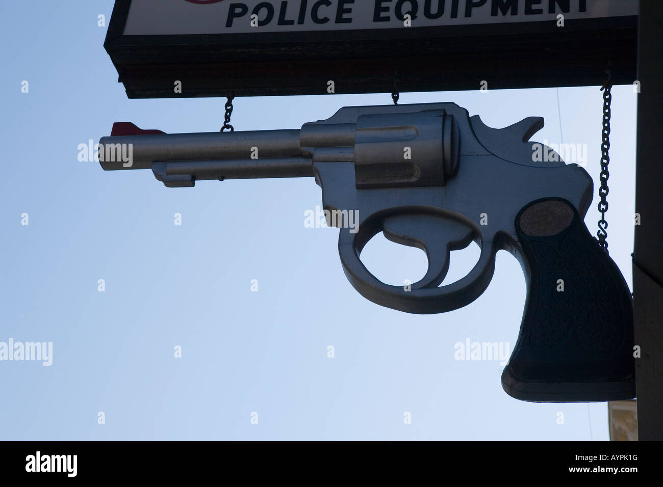 Police supply store lower east side New York City Stock Photo Alamy