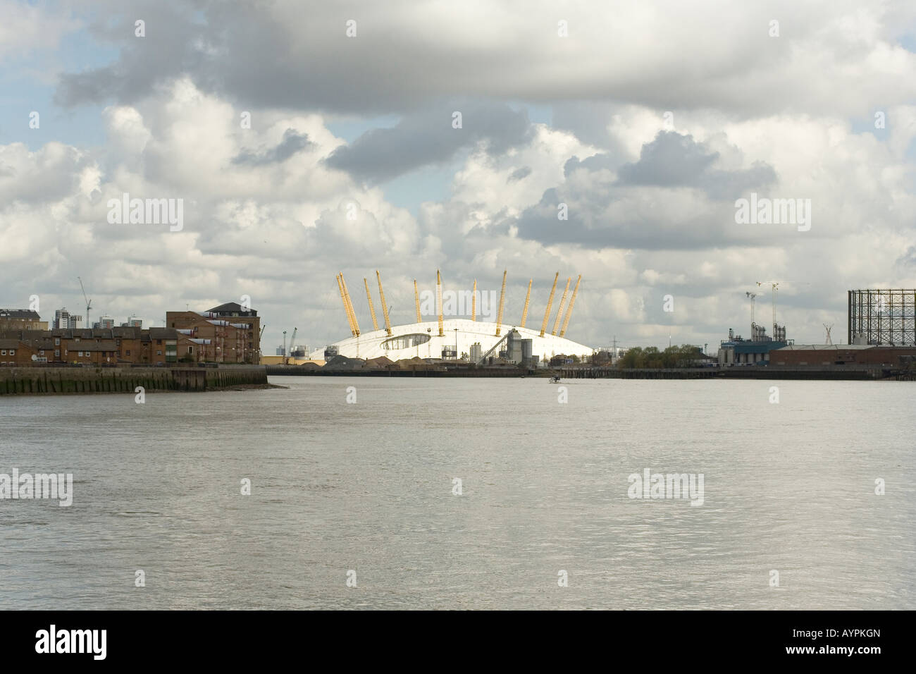 The O2 arena previously called the millennium dome, Greenwich, London. Stock Photo