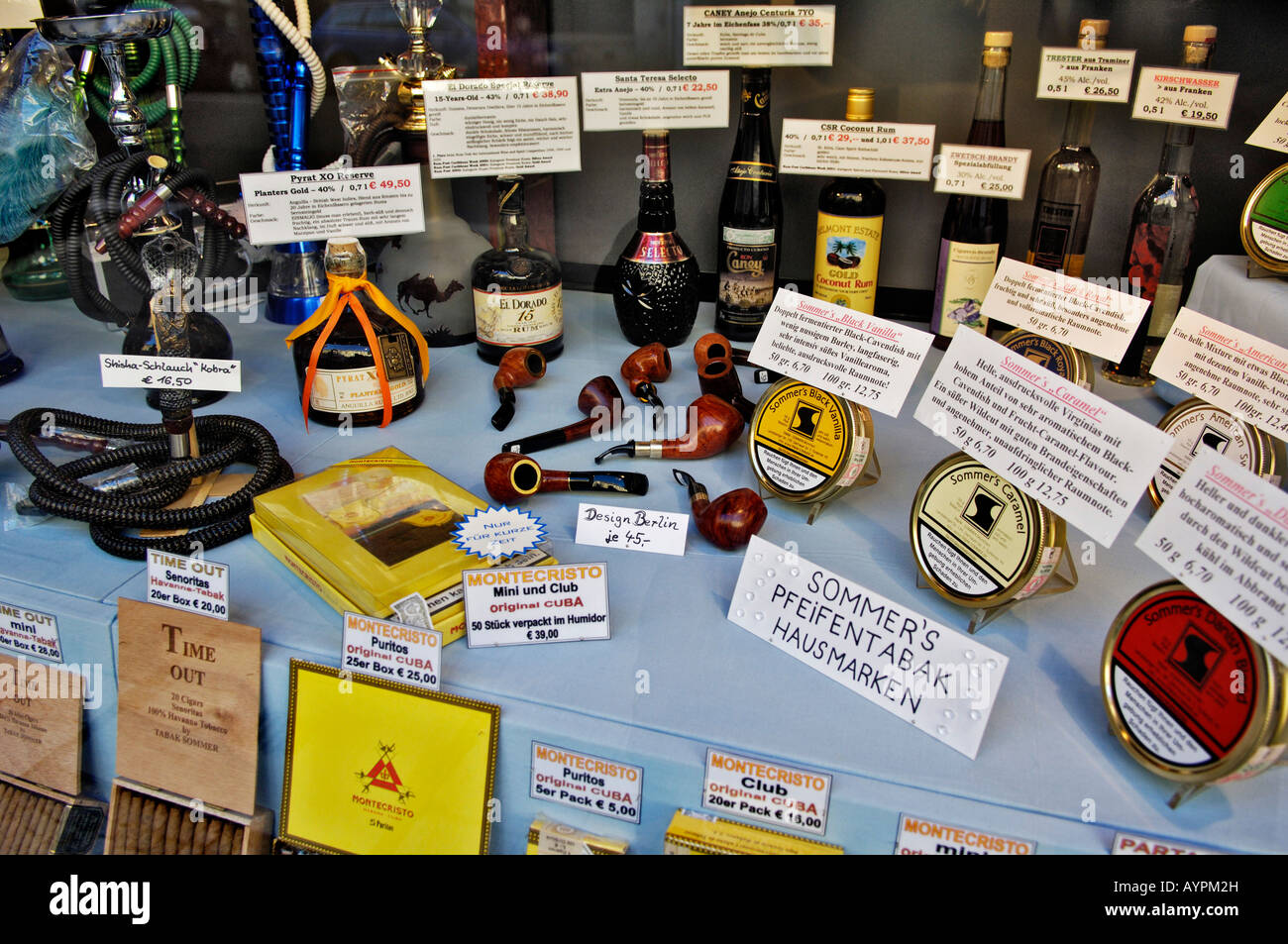 Tobacco shops in germany hi-res stock photography and images