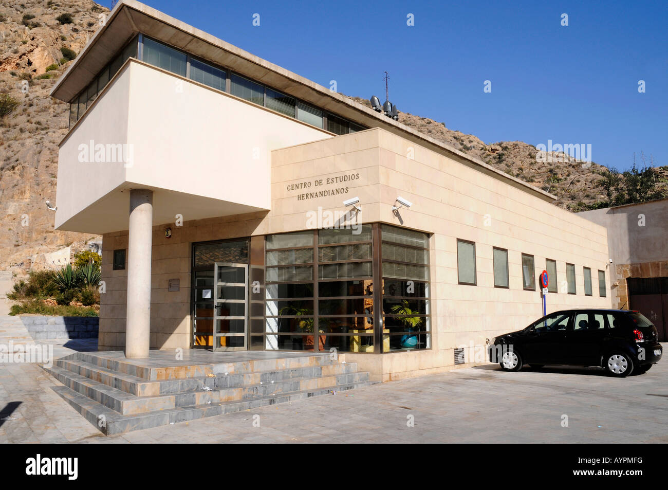 Miguel Hernandez Arts Council, Orihuela, Alicante, Spain Stock Photo