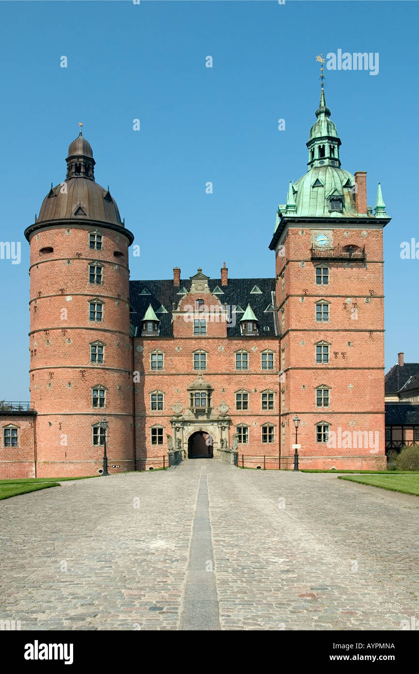 Val Slote Vallø Slot Valloe Castle Vallø Zealand Denmark Stock Photo - Alamy