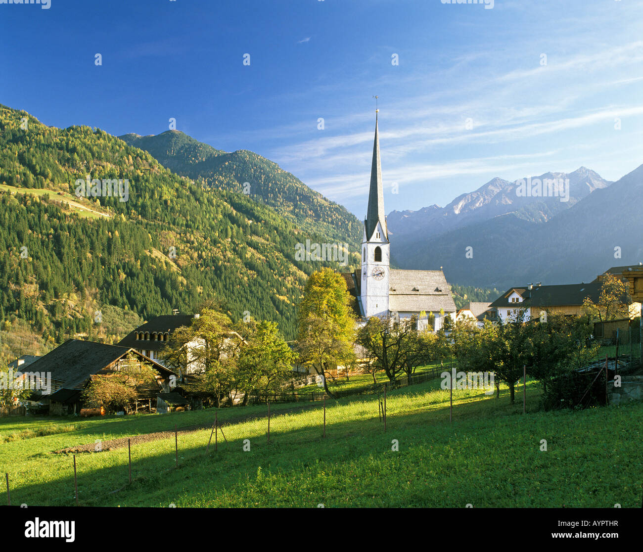 Inneralpbach, Alpbach Valley, Tirol, Austria Stock Photo