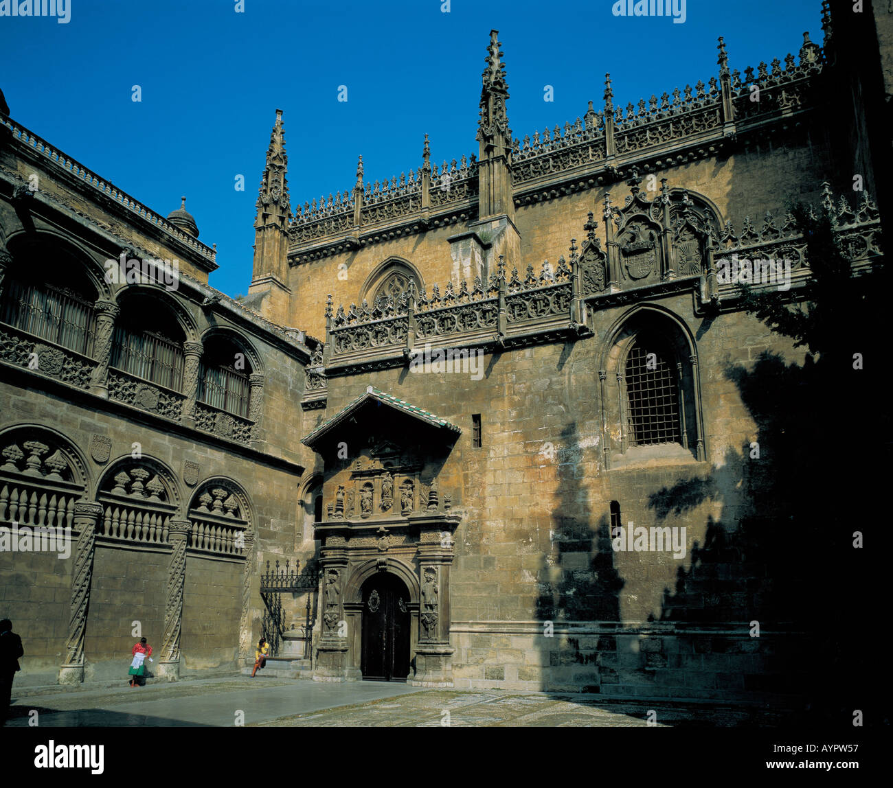 Building with Shadow Stock Photo - Alamy