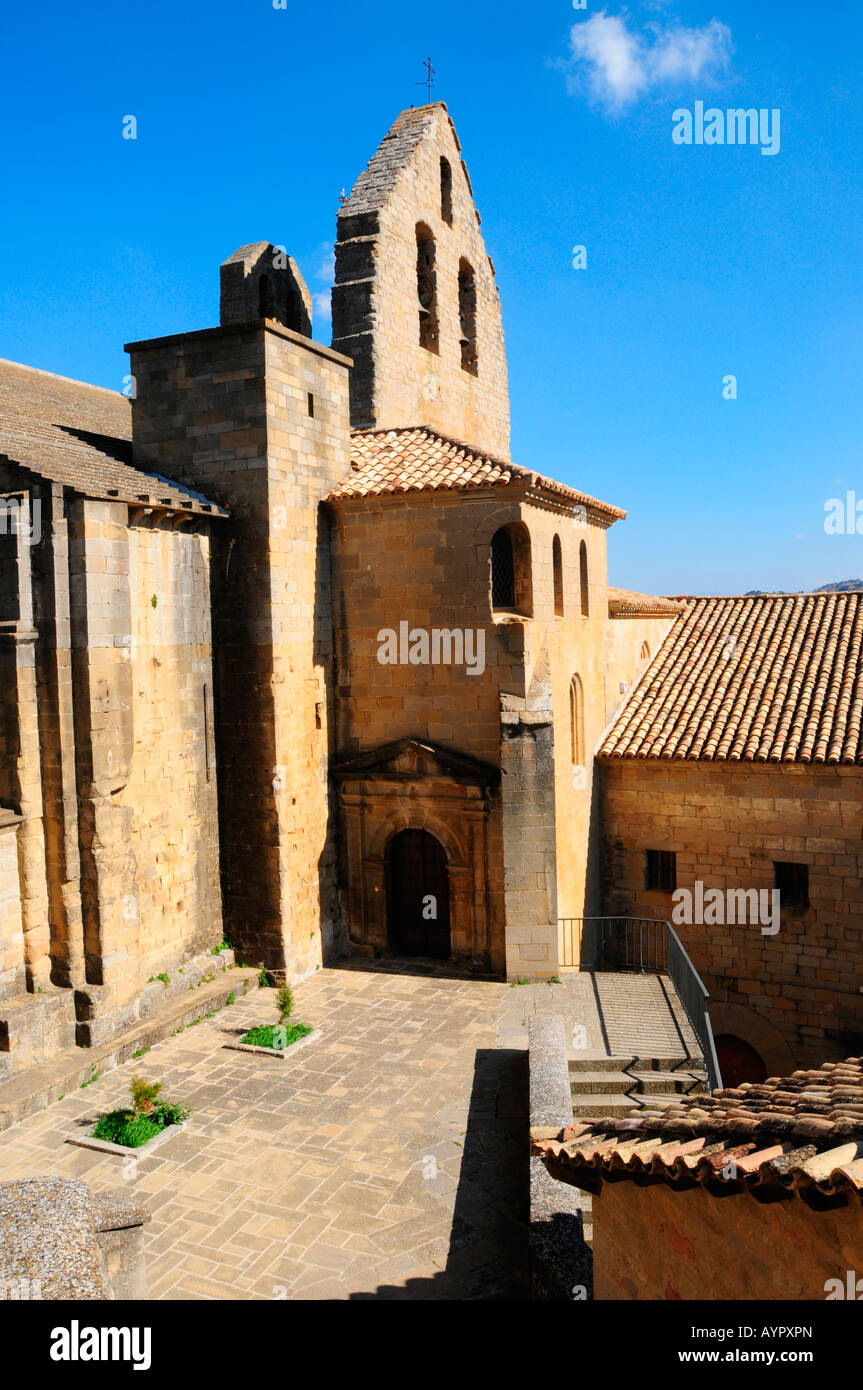 Chapel at Palacio de Sada, palace in Sos Del Rey Catolico, Zaragoza Province, Aragón, Spain, Europe Stock Photo