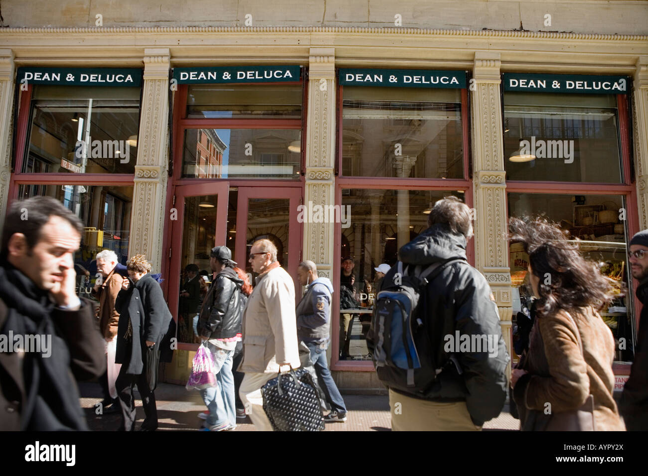 Dean and Deluca Broadway Noho District New York City Stock Photo