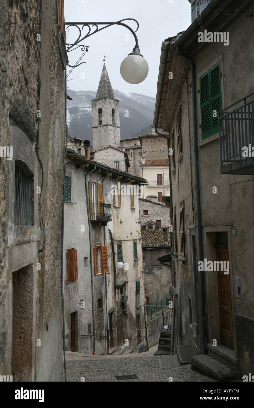 Scanno, Abruzzo, Italy Stock Photo