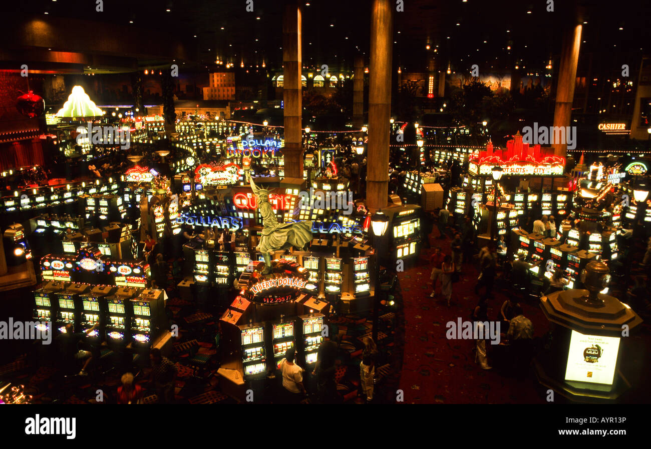 New York-New York Hotel & Casino, Las Vegas, Nevada, USA Stock Photo