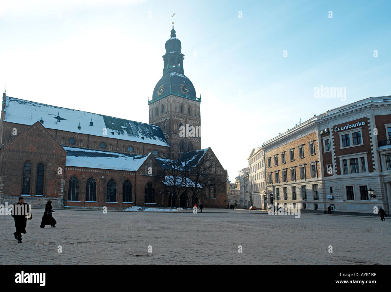 Dom's Cathedral Riga dom cathedral riga Stock Photo - Alamy