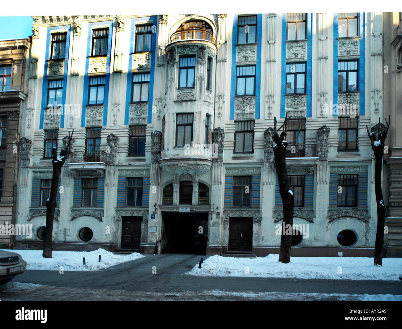 riga art deco Stock Photo Alamy