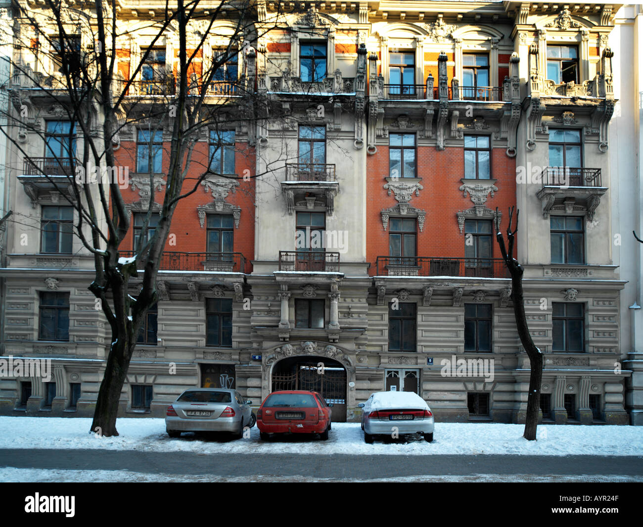 riga art deco Stock Photo - Alamy
