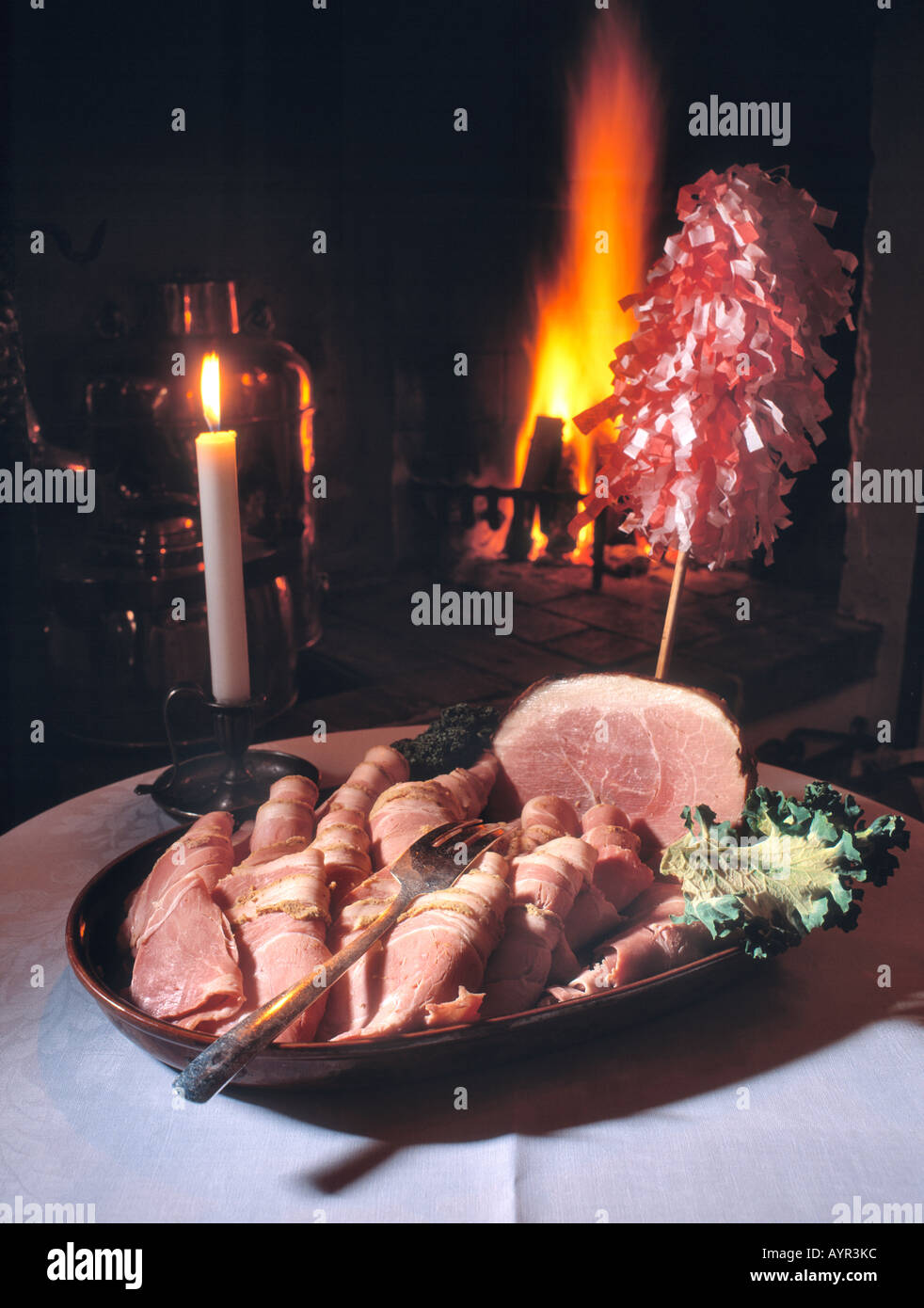 TRADITIONAL SWEDISH CHRISTMAS HAM Stock Photo Alamy