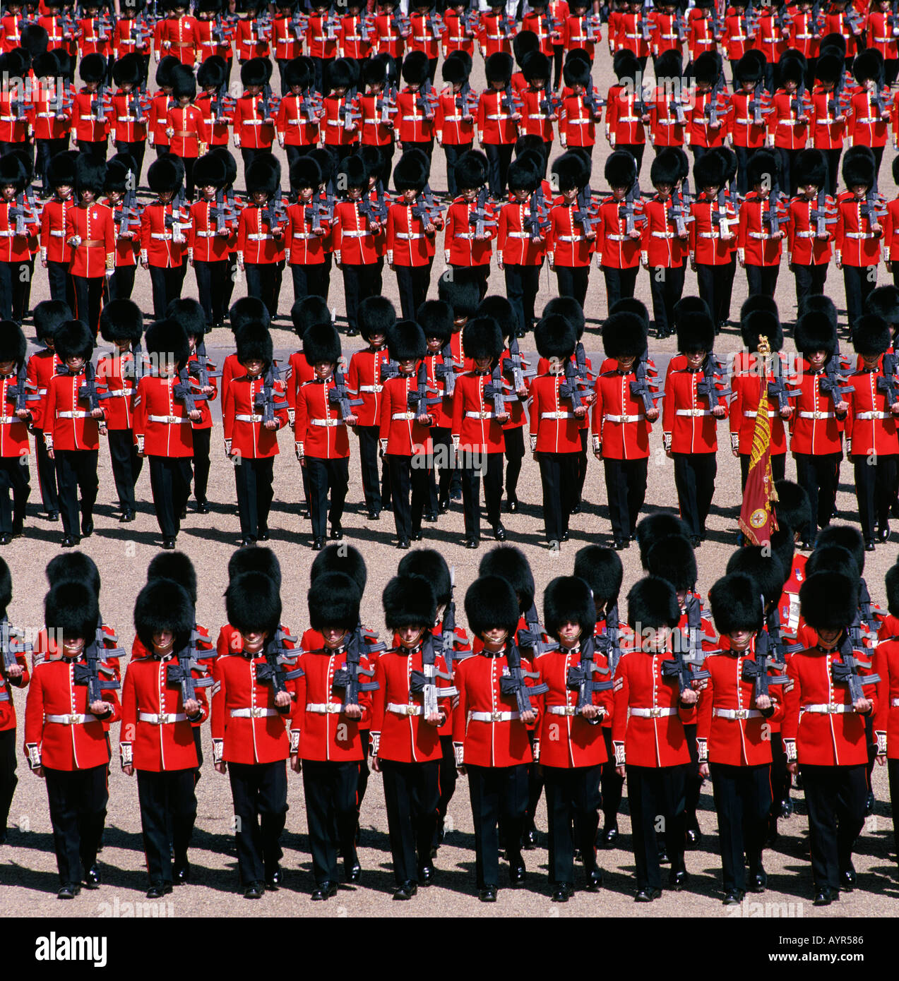 Grenadier Guards at The Trooping of the Queens Colour at Horseguards