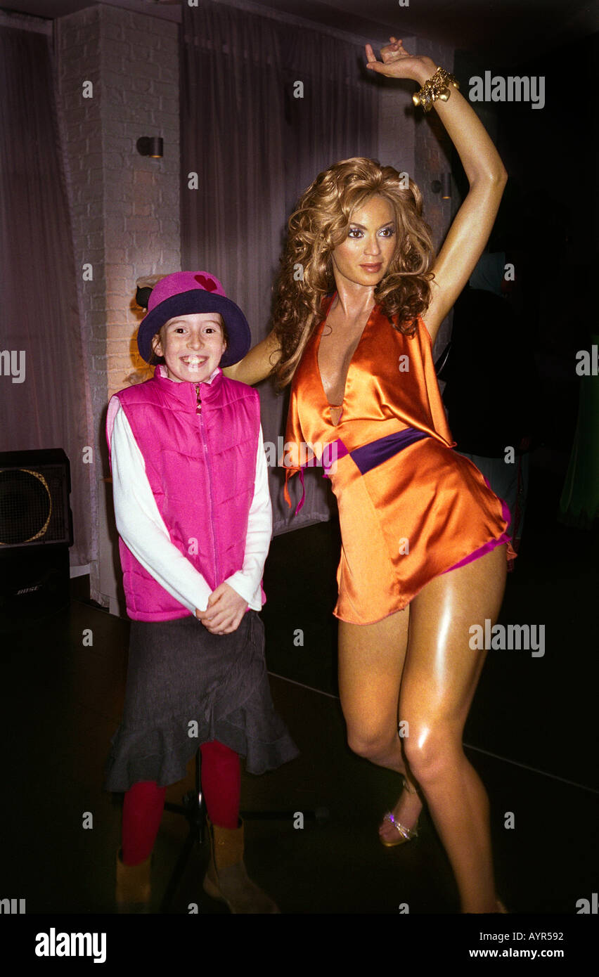 Take your photo with Beyonce at Madame Tussauds London Stock Photo