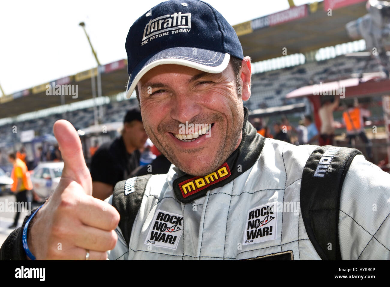 Italian team driver, 24-hour race at the Nuerburgring racetrack in