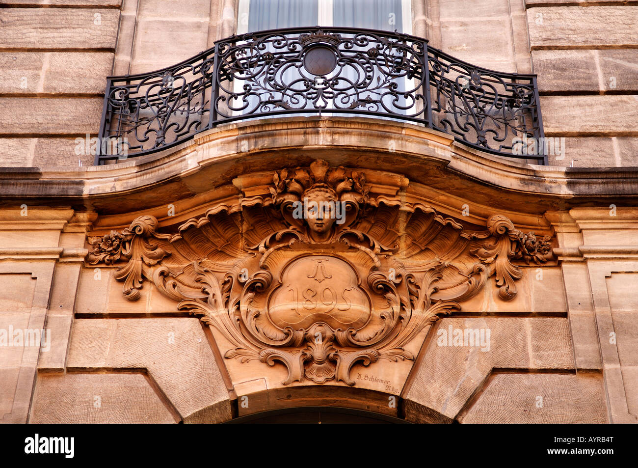 Balcony Railing German Ornate balcony rails hi-res stock photography and images - Alamy