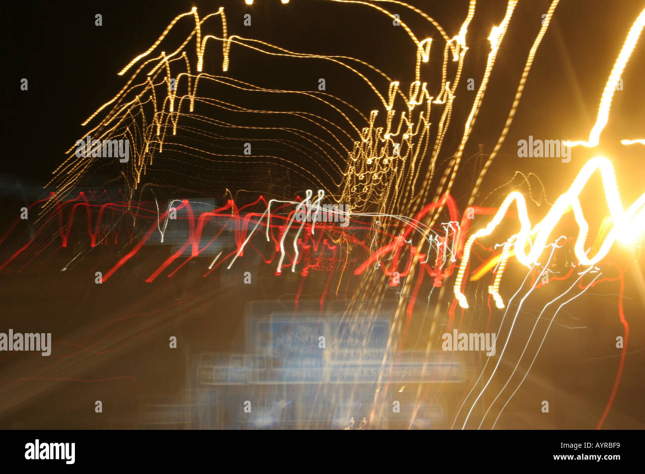 Car light streak hi-res stock photography and images - Alamy