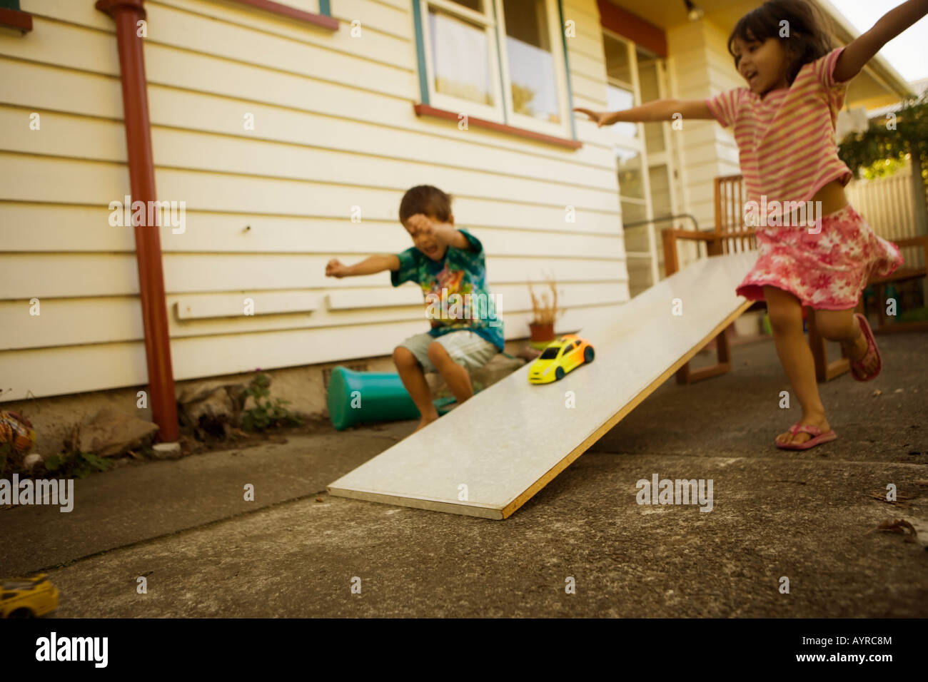 Ramp for toy car hi-res stock photography and images - Alamy