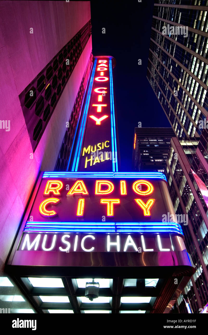 RADIO CITY MUSIC HALL REAR ENTRANCE STAGE DOOR MANHATTAN NEW YORK CITY