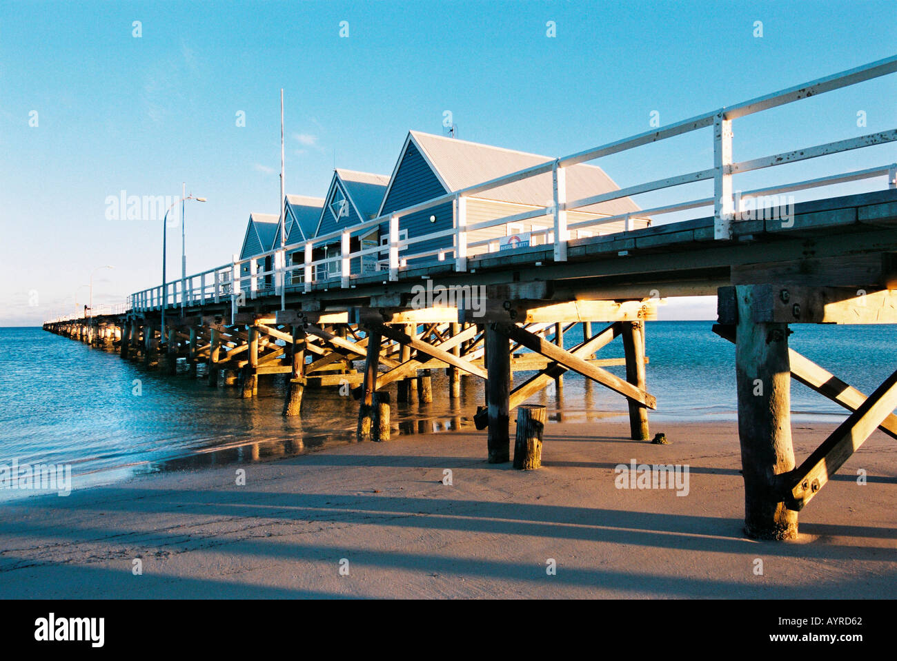 Busselton Jetty Western Australia Stock Photo Alamy