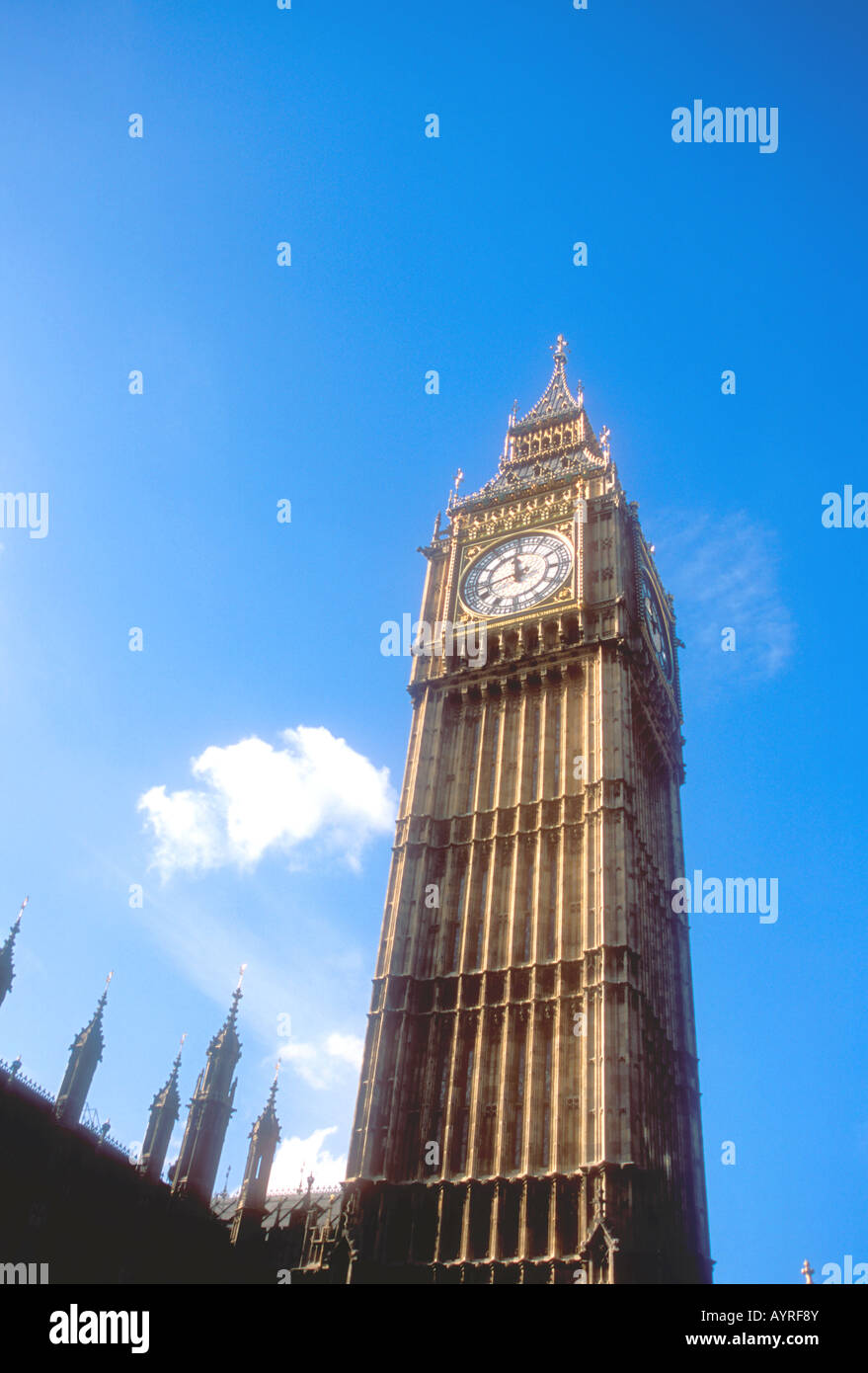 London England Big Ben clock tower Stock Photo Alamy