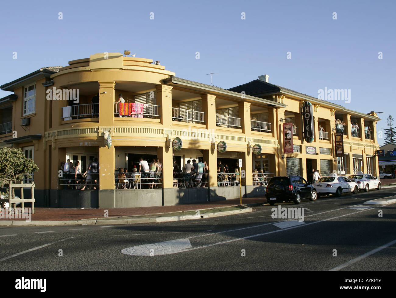 Beachside Pub in Cottesloe, Western Australia Stock Photo