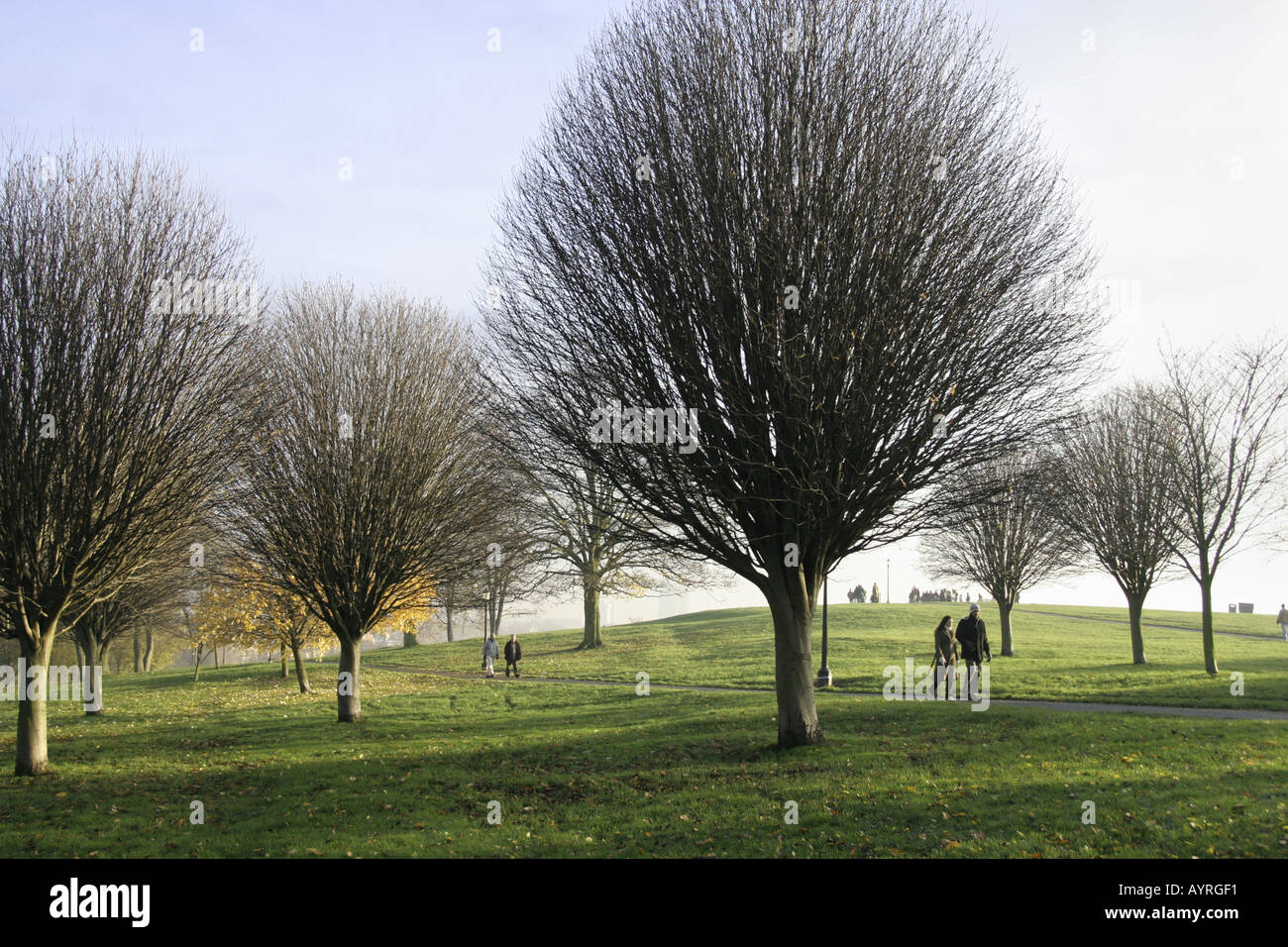 Primrose Hill in London England Stock Photo