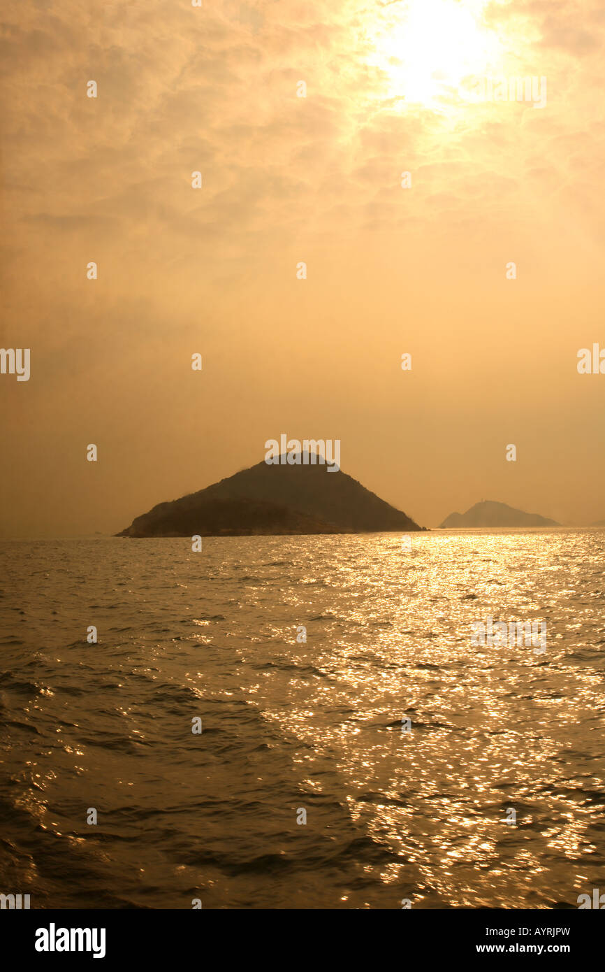 Outlying Islands off Hong Kong China Stock Photo