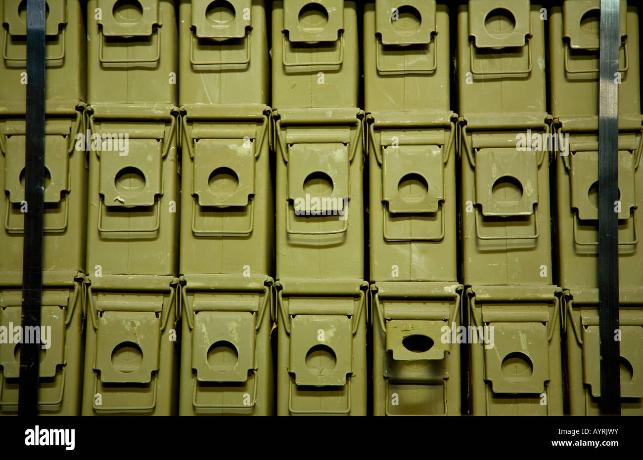 stack of ammo boxes Stock Photo Alamy