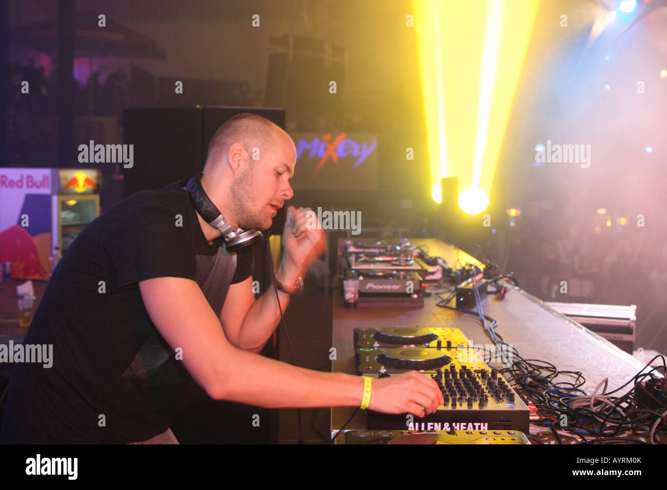 Techno DJ Adam Beyer Stock Photo