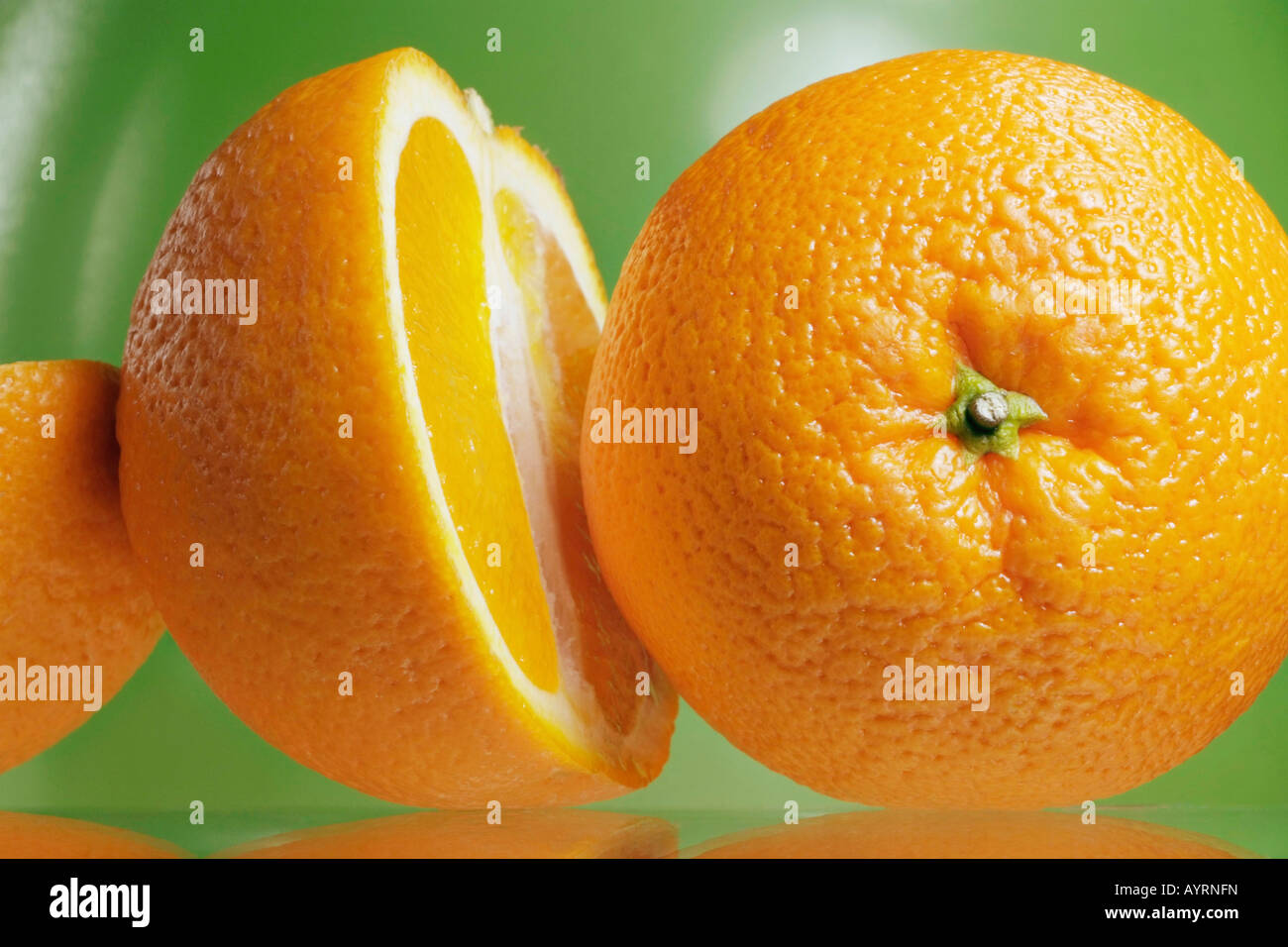 Oranges (Citrus) Stock Photo