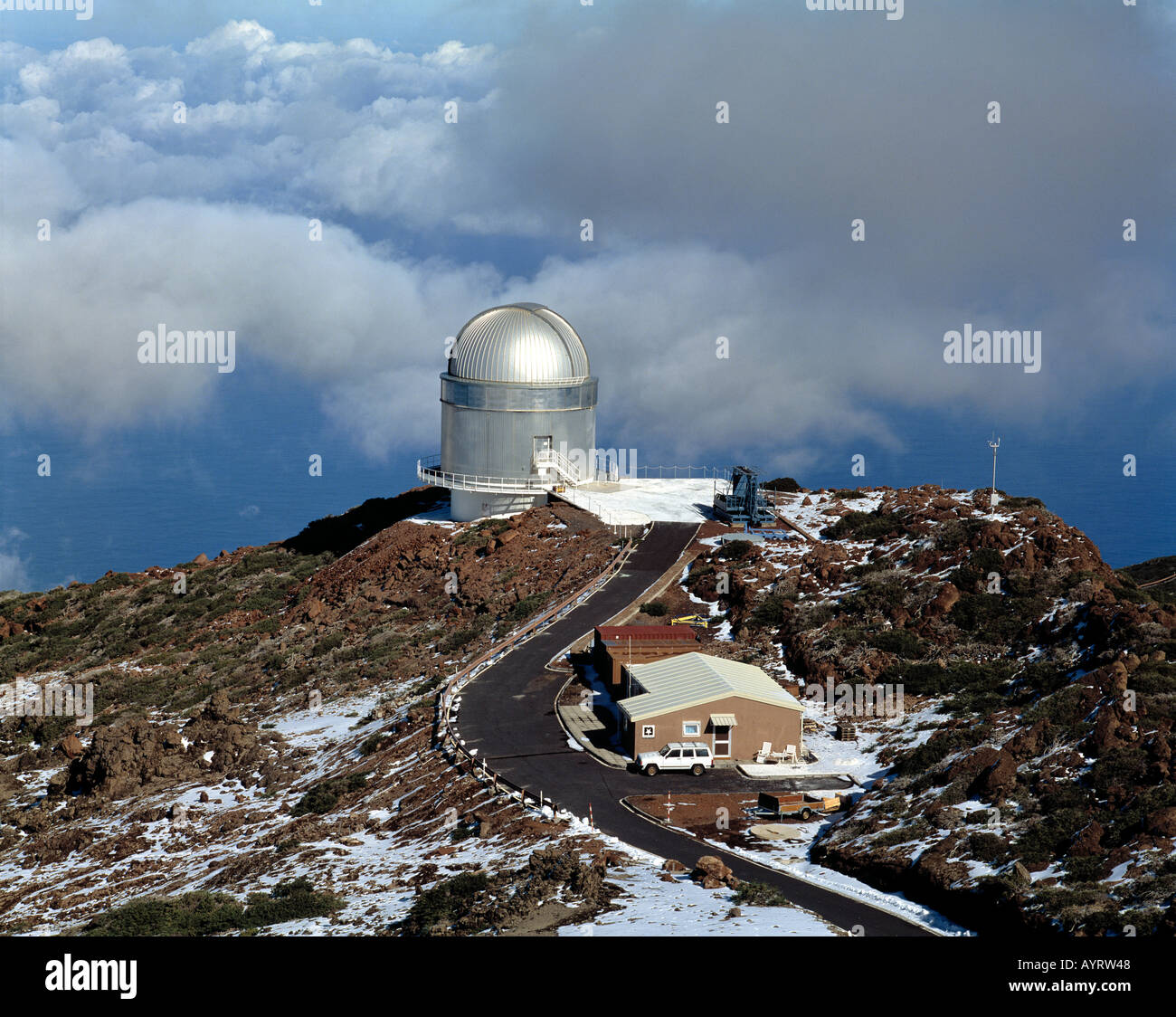 Astronomisches Observatorium mit Sternwarte auf dem Roque de los Stock