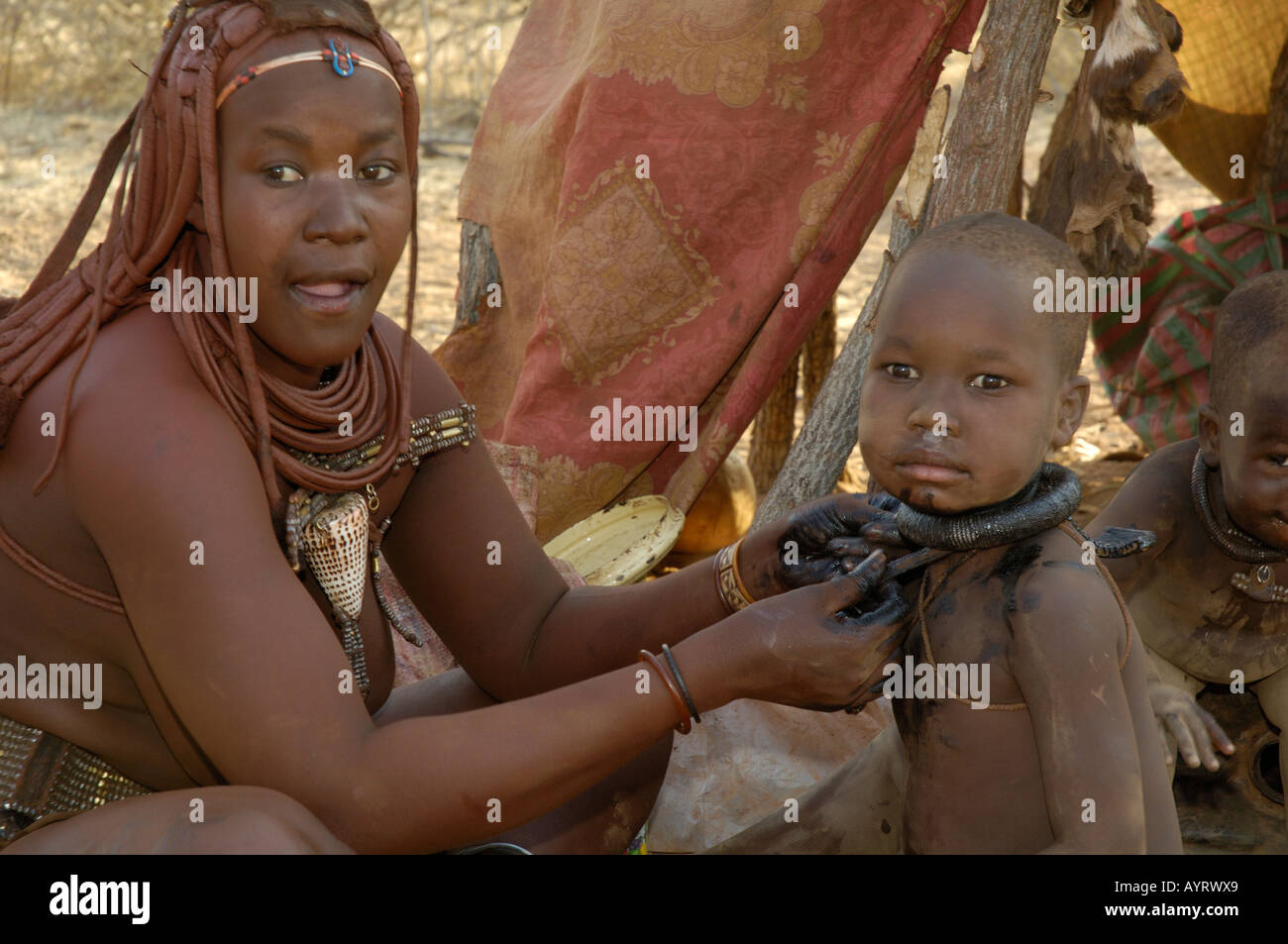 Himba People Afrika Stock Photo - Alamy