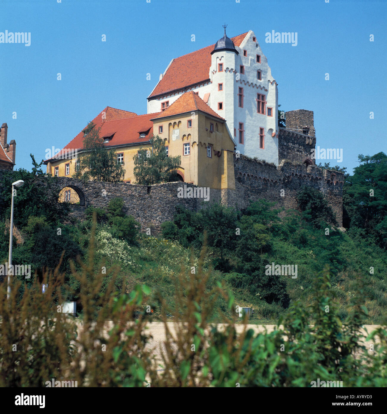 Burg in Alzenau, Spessart, Naturpark Bayerischer Spessart, Unterfranken, Bayern Stock Photo