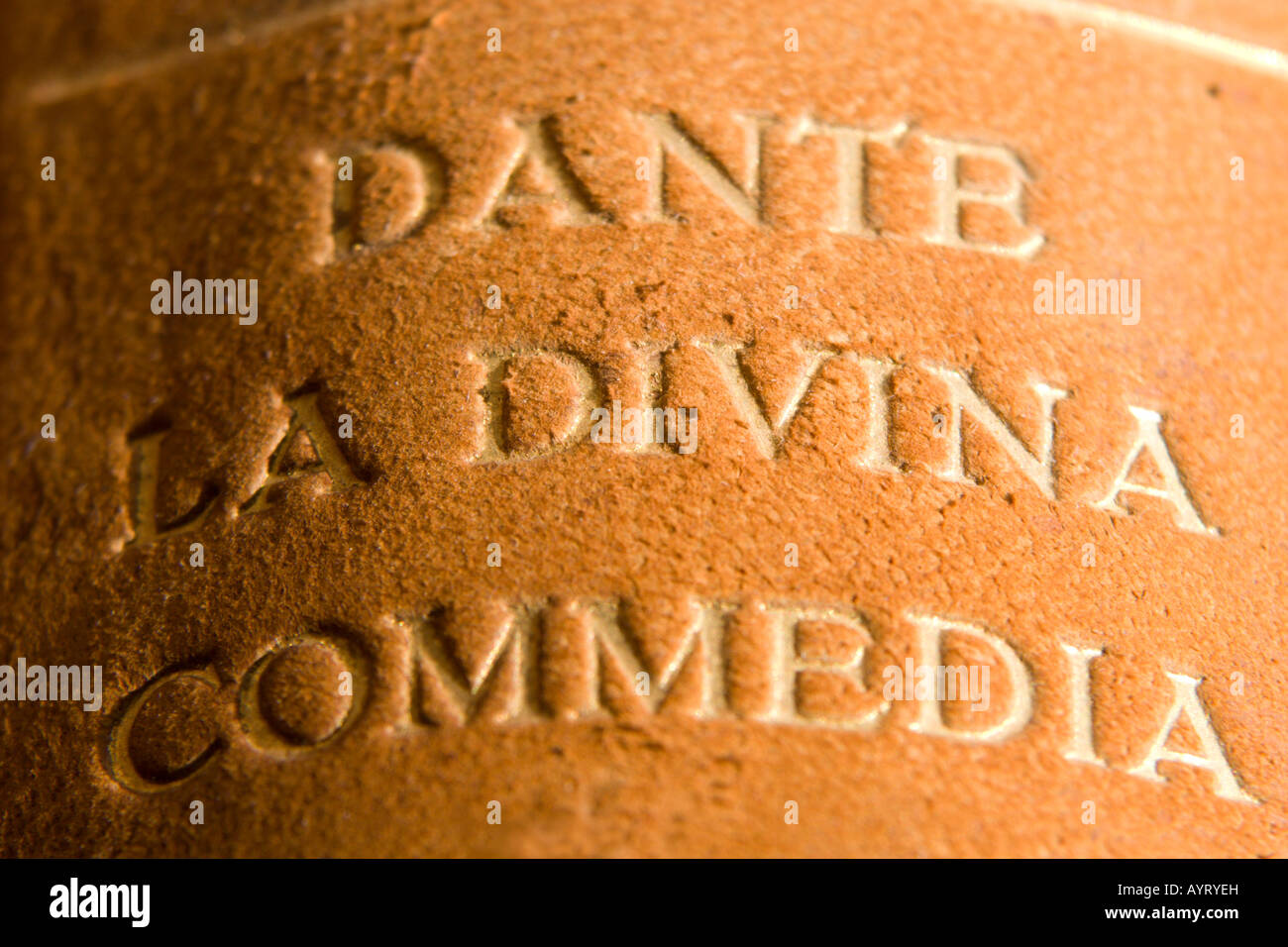 Book, The Divine Comedy by Dante Alighieri Stock Photo