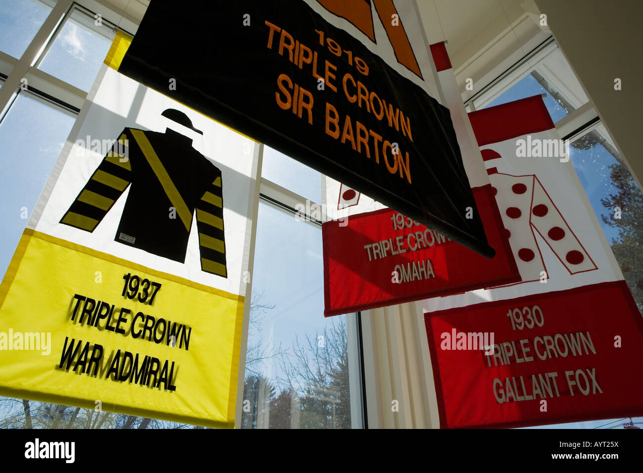 Saratoga Museum of Racing and Hall of Fame Saratoga Springs New York Stock Photo