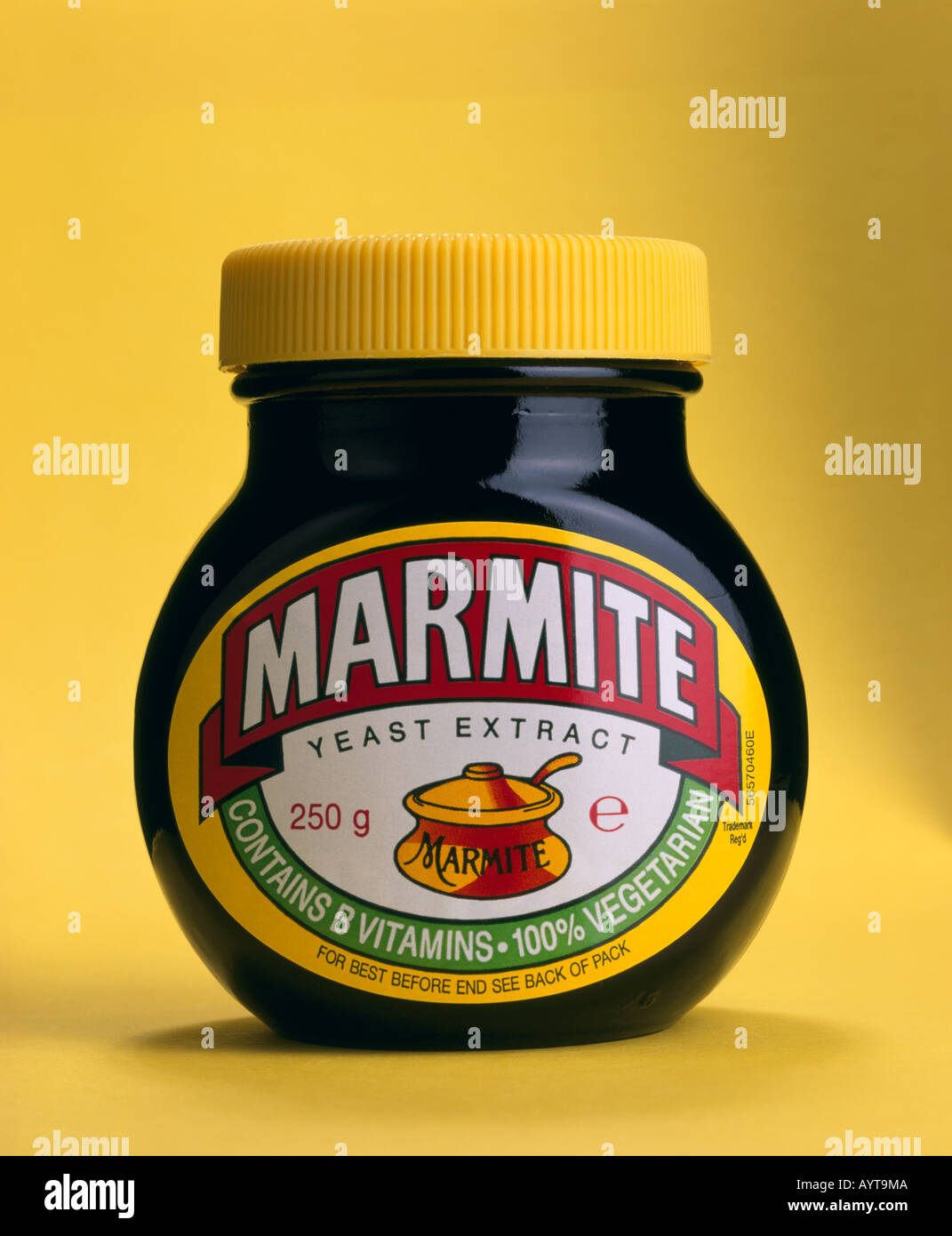 Jar of Marmite yeast extract Stock Photo Alamy