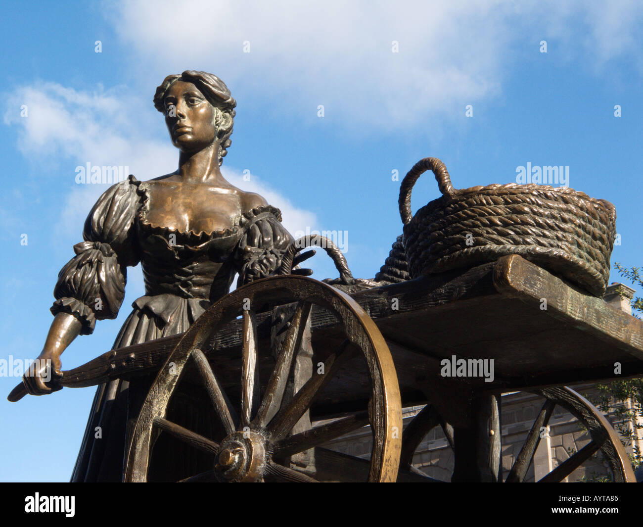 Statue of Molly Malone, Dublin, Ireland Stock Photo