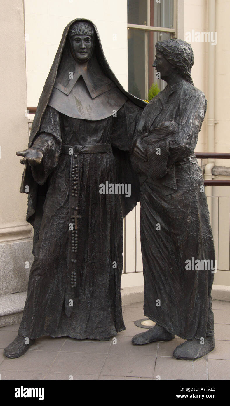 Bronze statue of Catherine McAuley Mercy, International Centre, Baggot