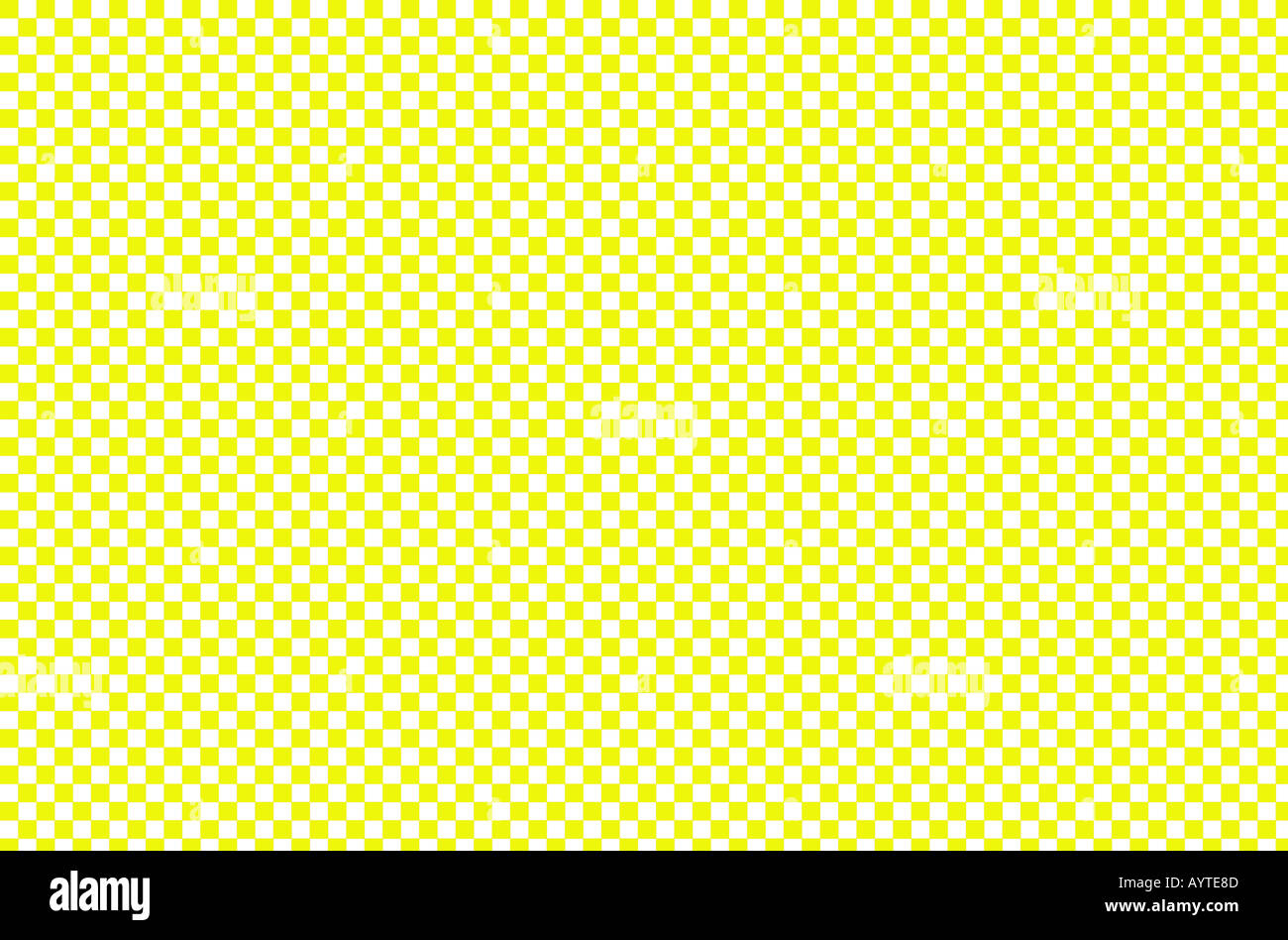 Yellow and white checkered background Stock Photo - Alamy