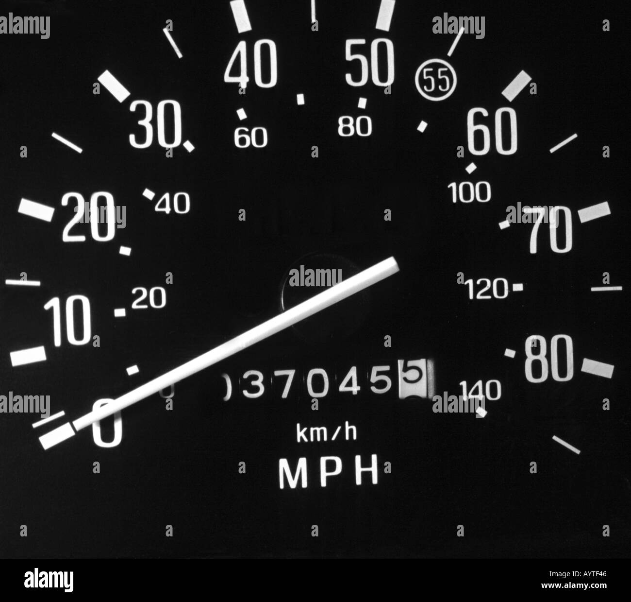Close up car speedometer needle hires stock photography and images Alamy