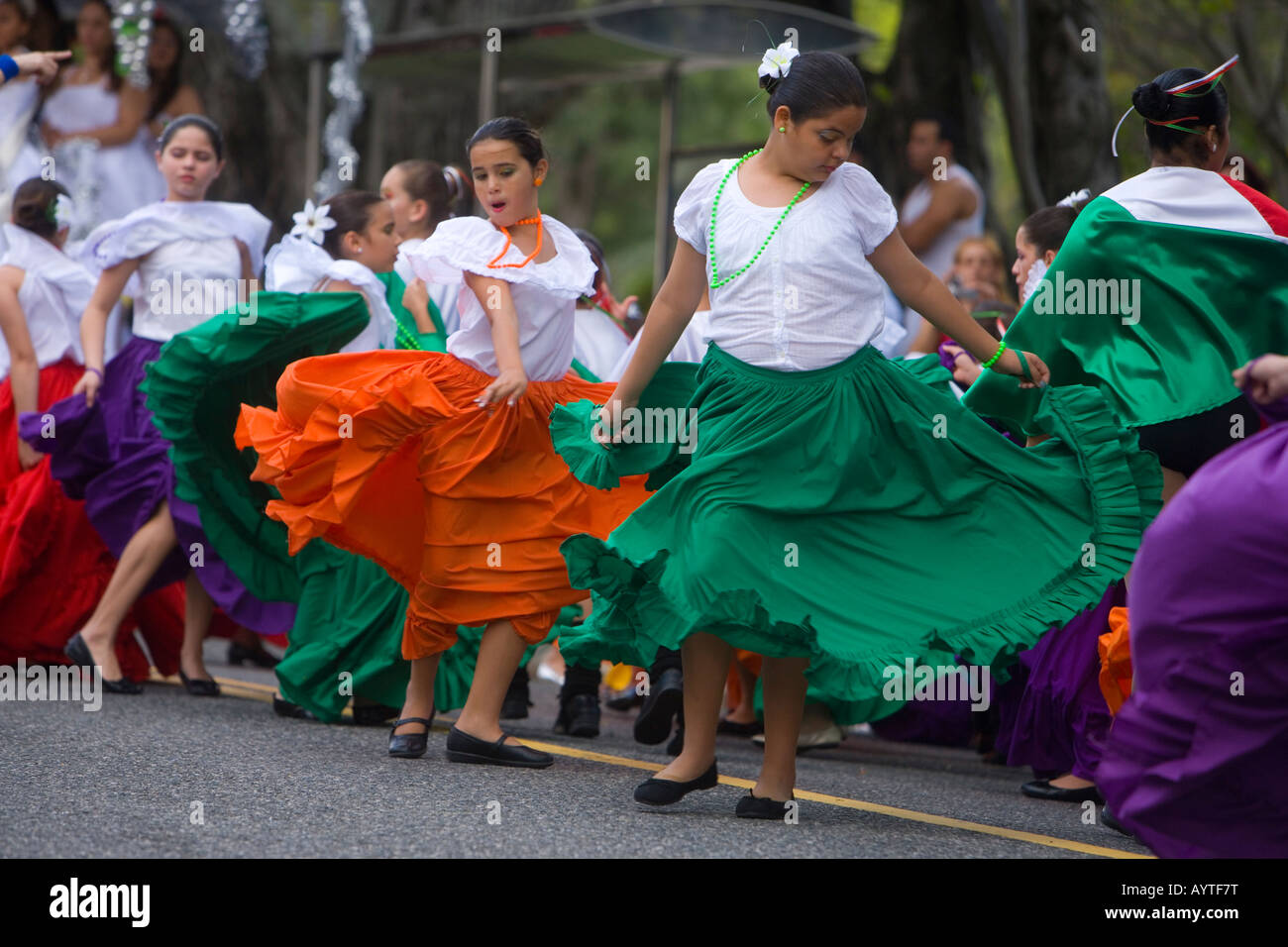 Christmas parade, San Juan, Puerto Rico Stock Photo Alamy