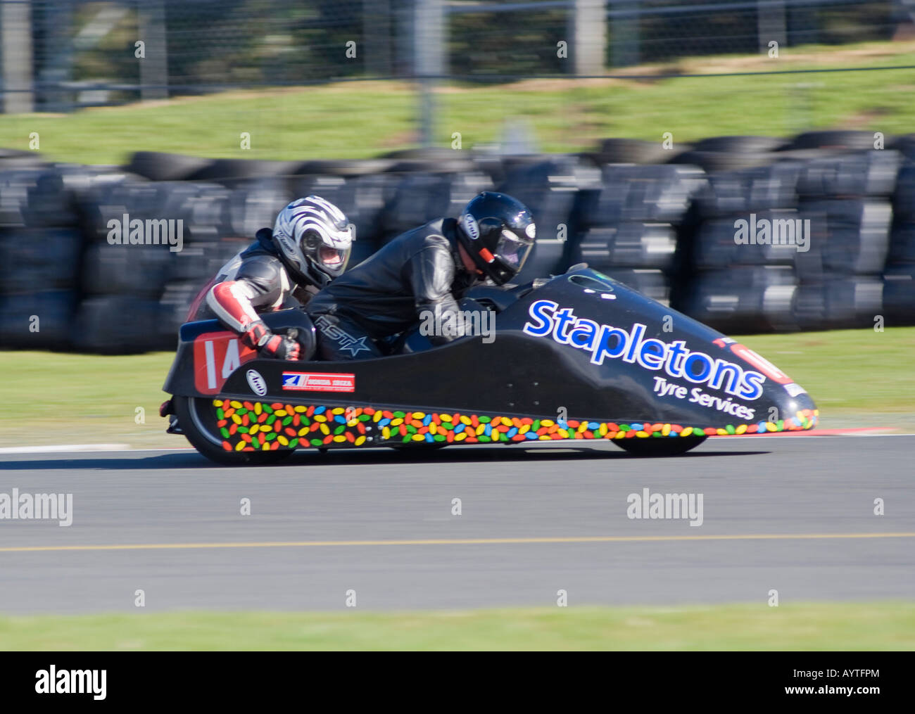 ''motorbike sidecar'' racing hi-res stock photography and images - Alamy