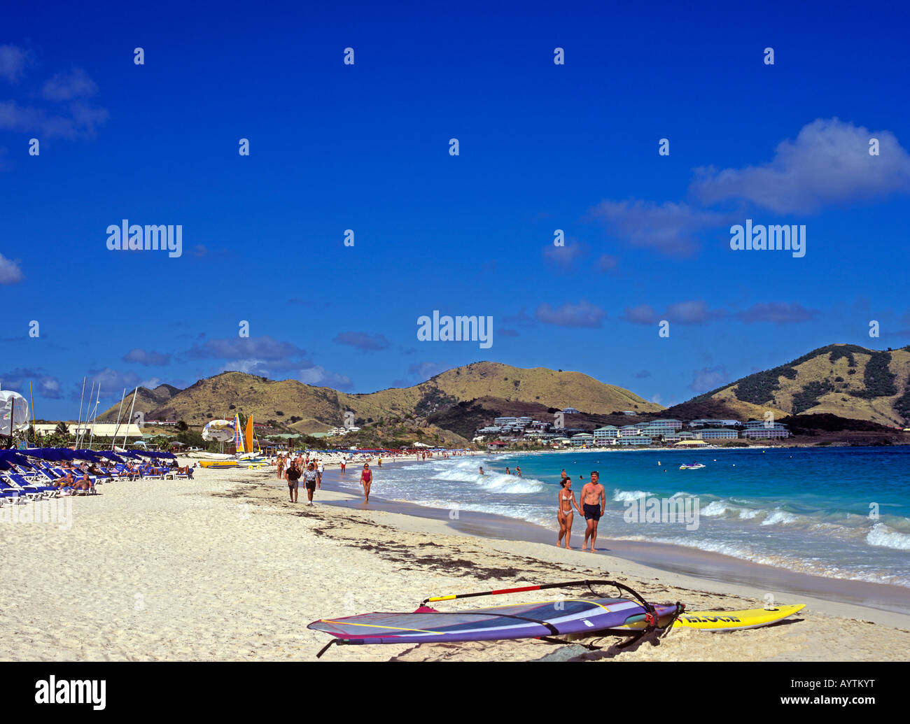 Orient beach st martin hi-res stock photography and images - Alamy