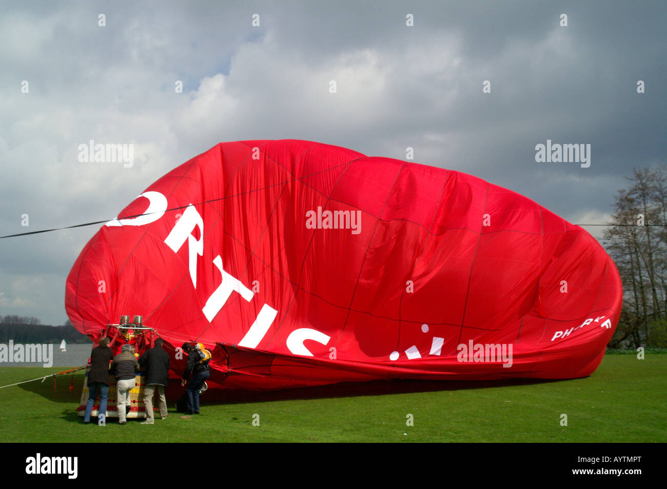 Deflated Hot Air Balloon High Resolution Stock Photography and Images