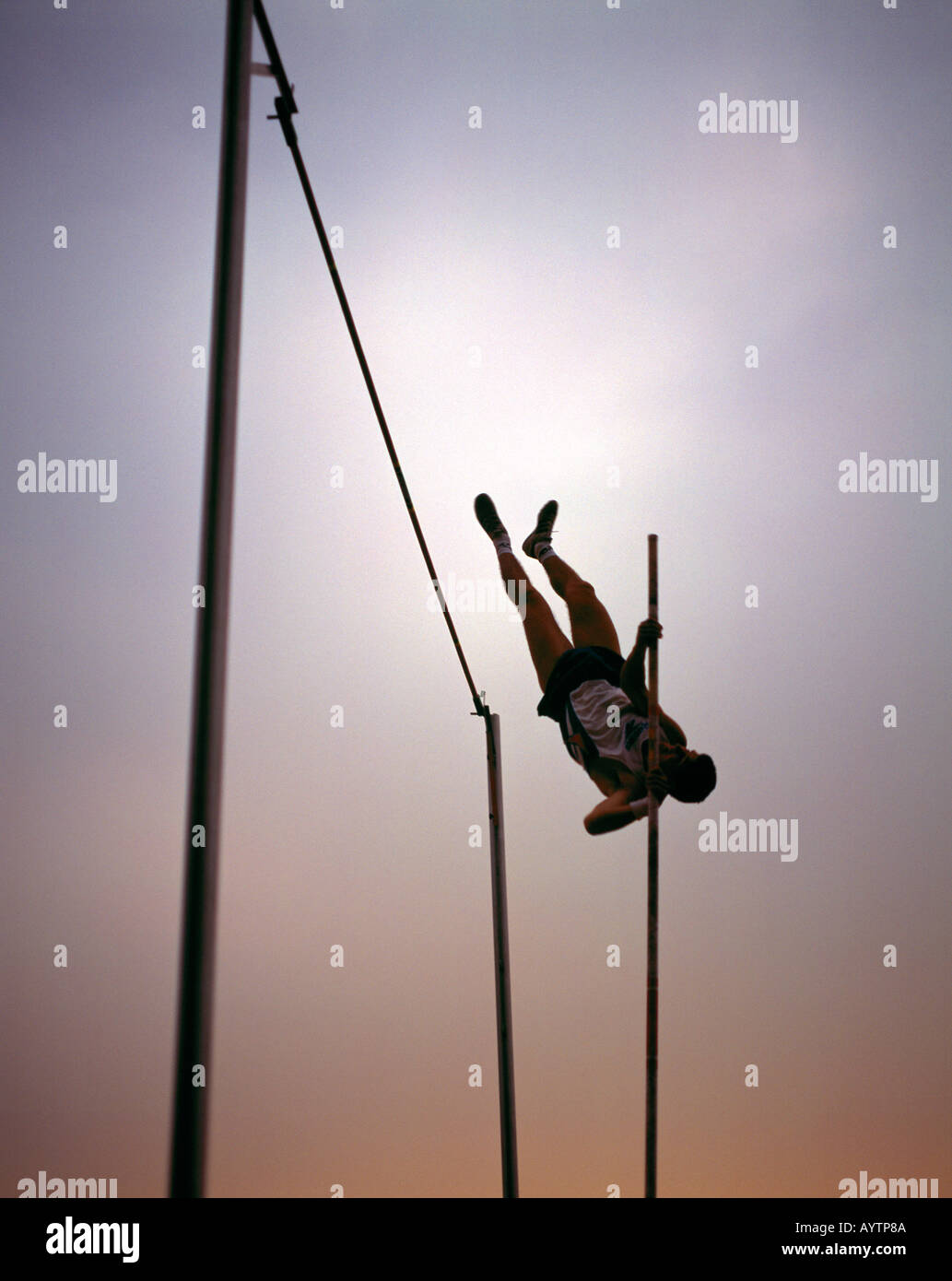 sports, athletics, polevaulting, polevaulter Stock Photo Alamy