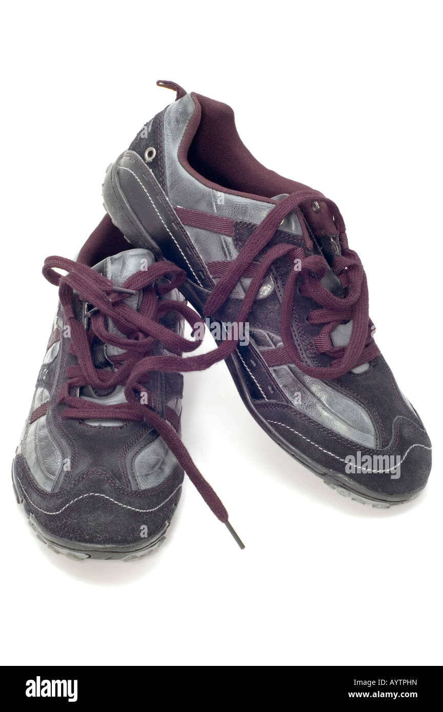 object on white Sport shoes Stock Photo Alamy
