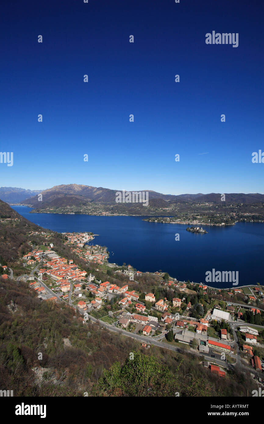 Lake Orta, Italy Stock Photo Alamy