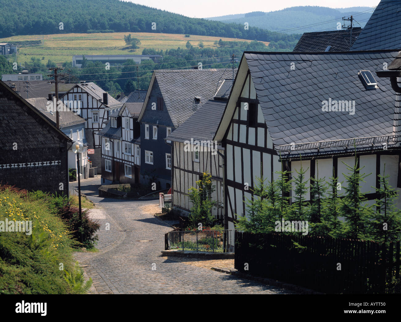 Haus hellertal nordrhein westfalen hires stock photography and images
