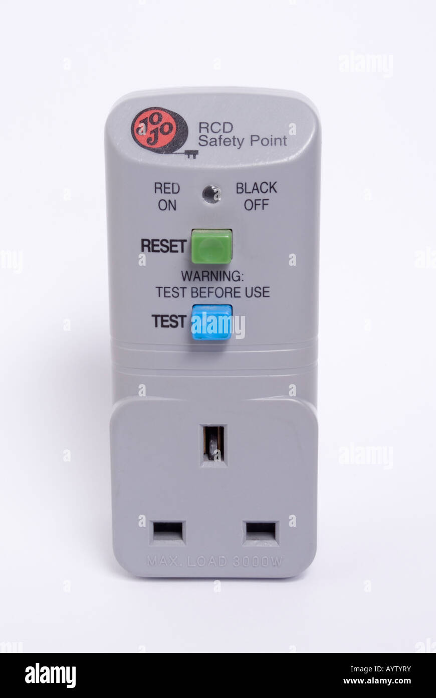 Rcd Safety Plug to prevent electric shocks Stock Photo Alamy